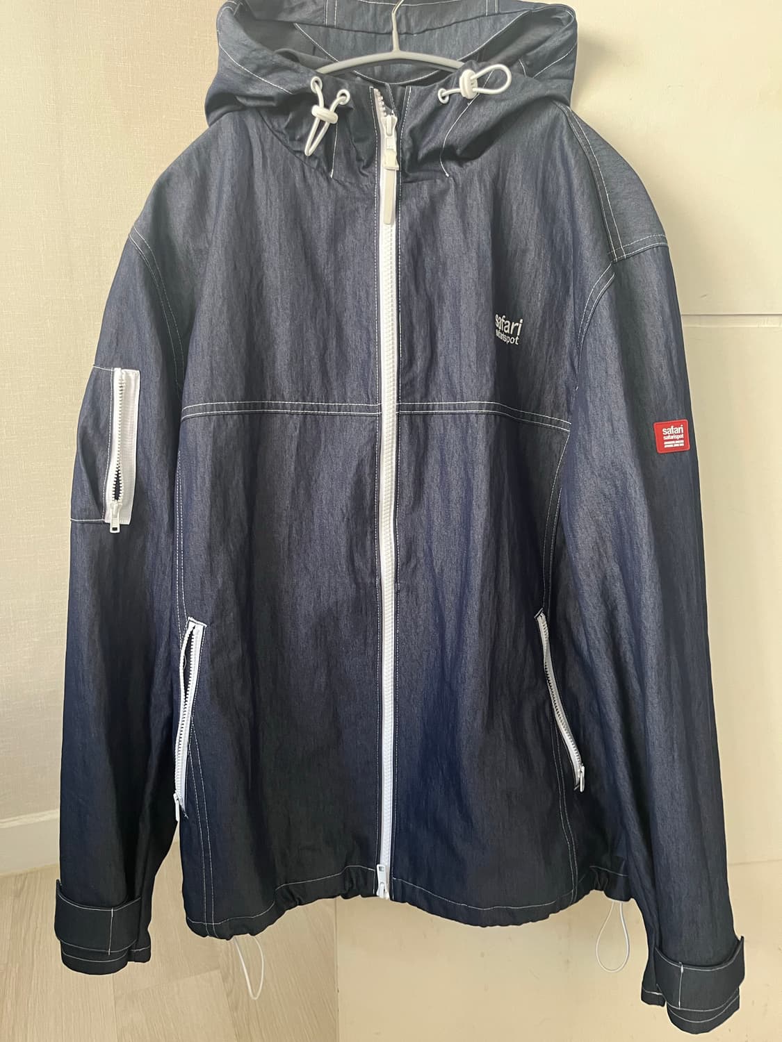 사파리스팟 데님 바람막이 윈드브레이커 상품이미지3