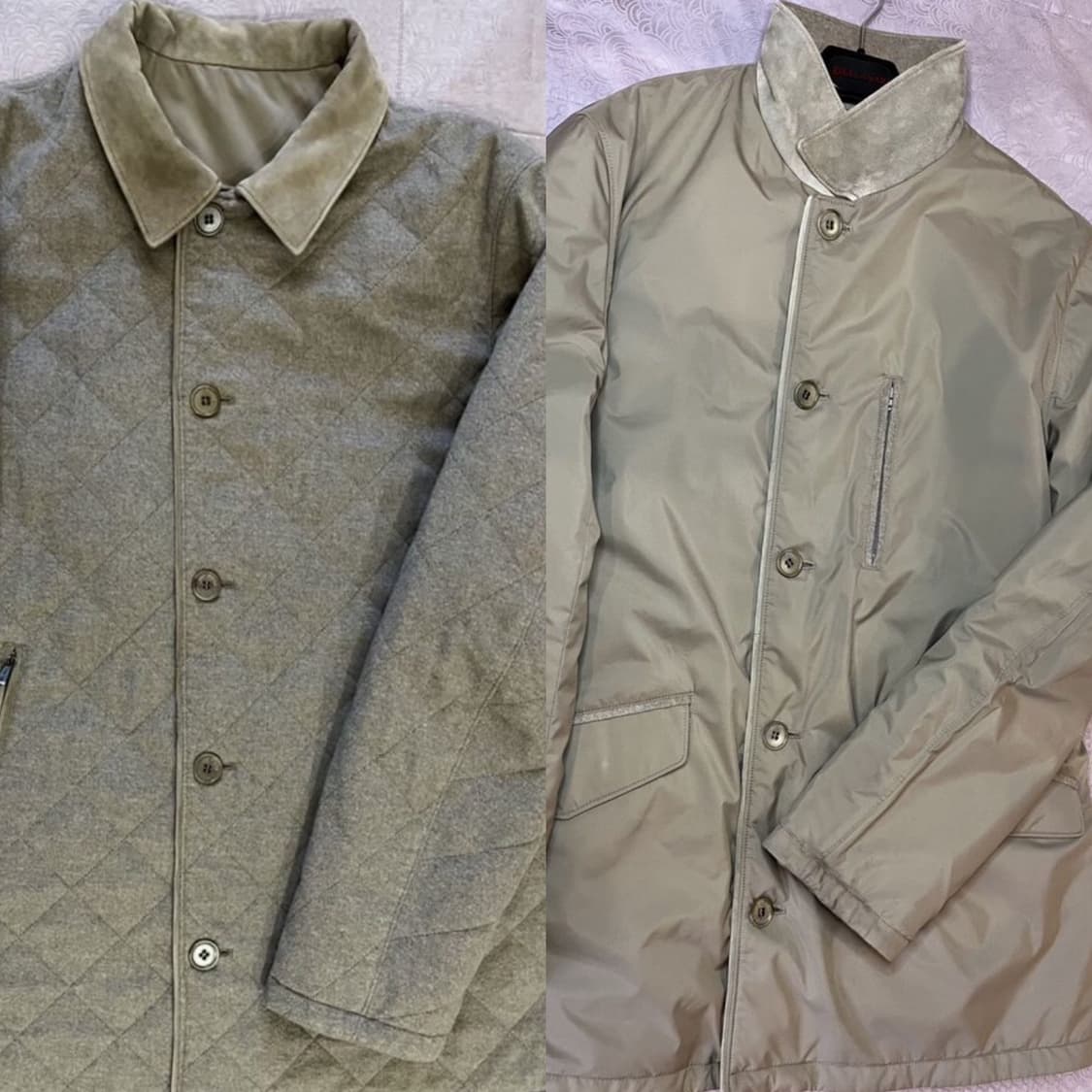 로로 피아나 스톰 시스템 리버서블 재킷(캐시미어/나일론)M사이즈-해외발송 상품이미지1