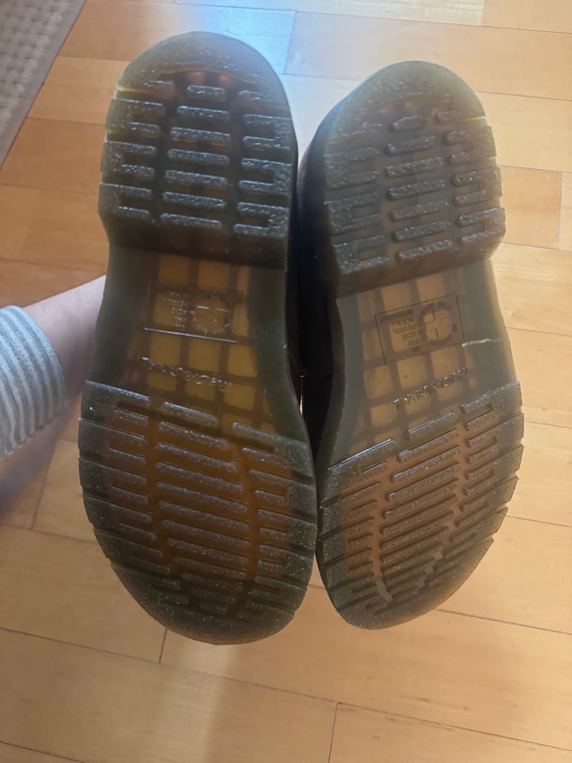 닥터마틴 크레이지홀스 1461 빈티지 브라운 245mm 상품이미지4