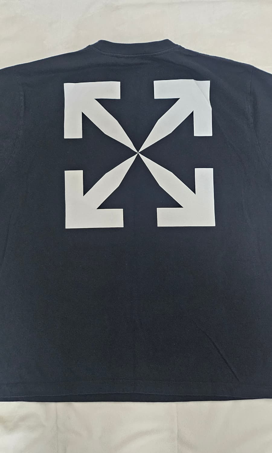 [정품/L] 오프화이트 21SS 블루 모나리자 애로우 오버핏 반팔 티셔츠 상품이미지2