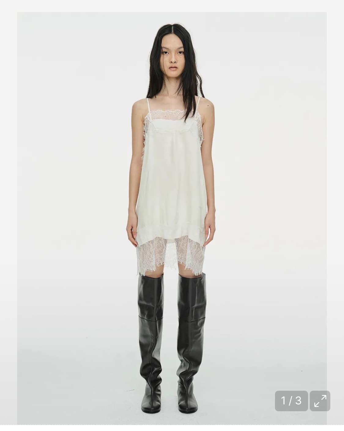 세릭 레이스 슬립 드레스 상품이미지1