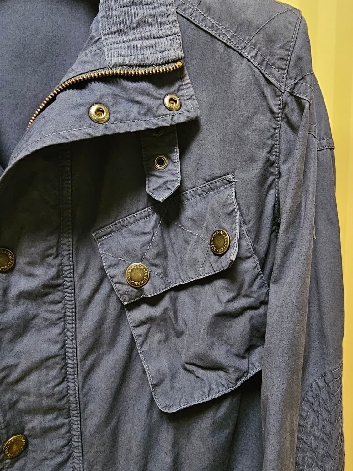 바버 자켓 코튼 M 상품이미지4