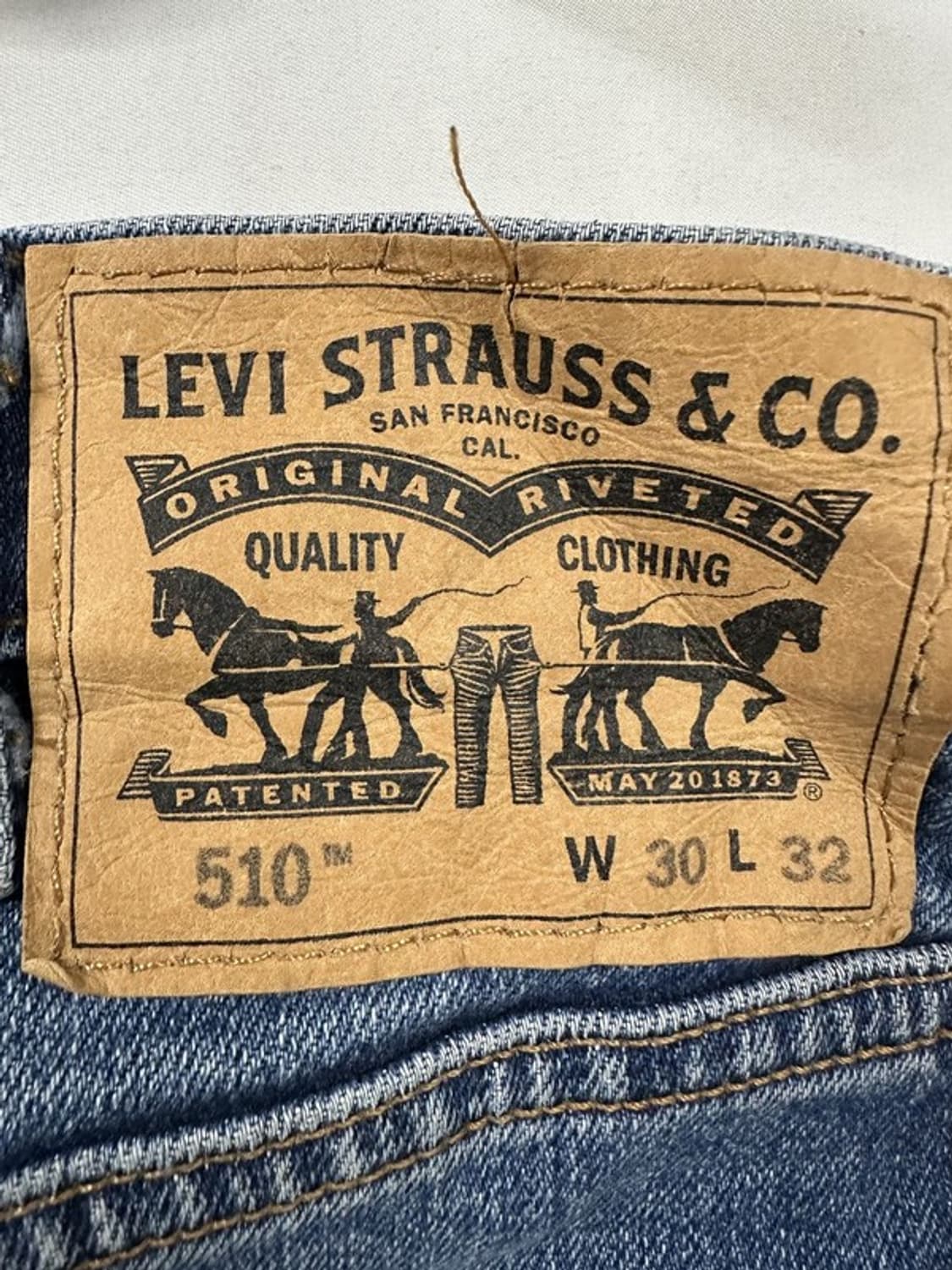 [W30L32] LEVI'S 리바이스510 16s 복각 오렌지탭 빈티지 상품이미지6