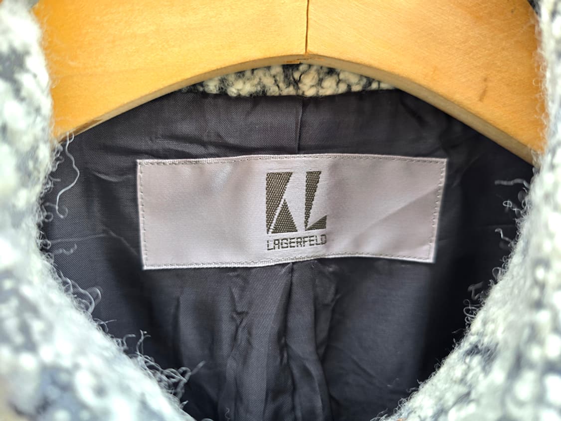 칼 라거펠트 트위드 집업 자켓 상품이미지6