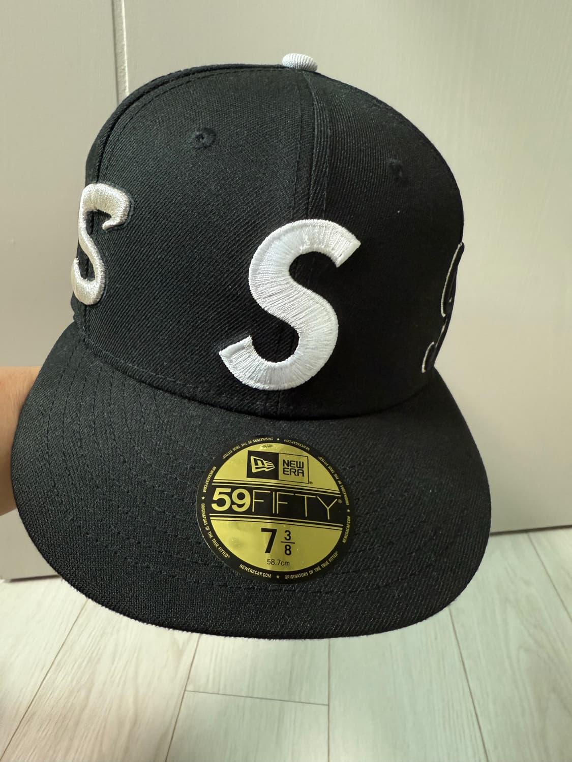 슈프림 멀티 S 로고 뉴에라 블랙 - 25SS 상품이미지2