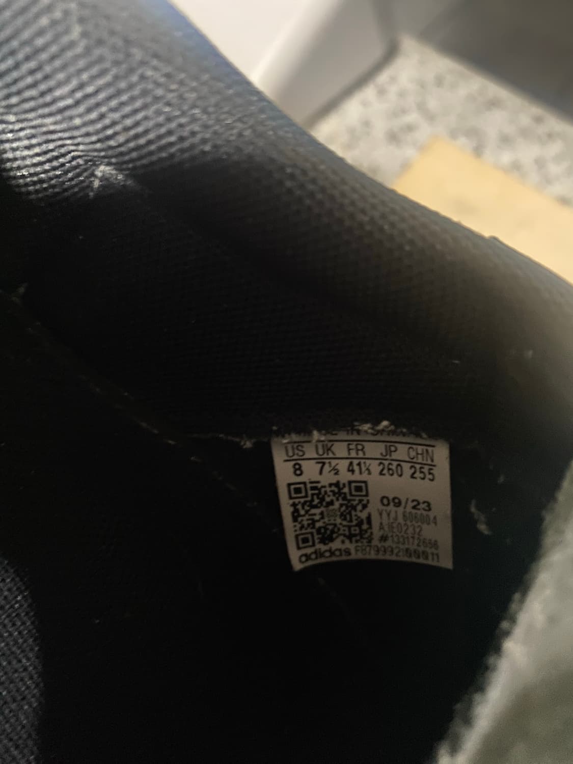 아디다스 벨로삼바 블랙 255 상품이미지6