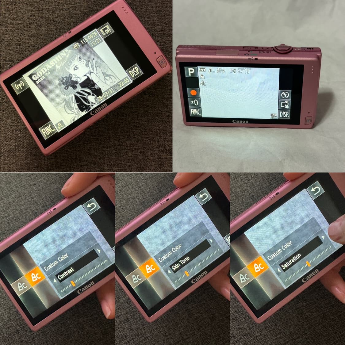 벚꽃핑크디카🌸 캐논 익시 IXY 430F 익서스245hs 민트박스셋 상품이미지6