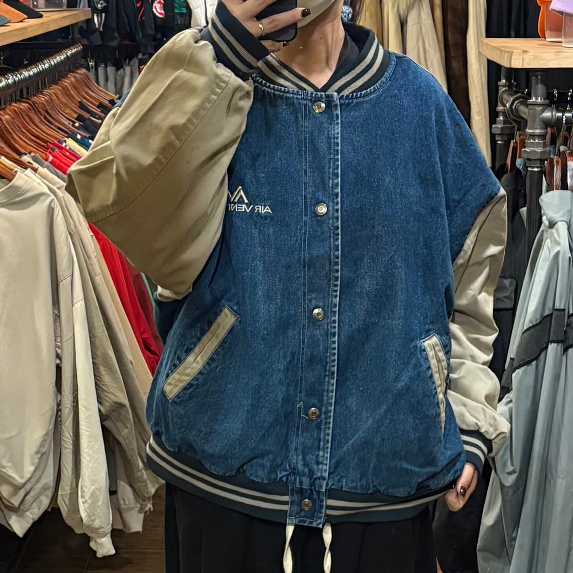 [HI] VTG 데님바시티자켓 중청 상품이미지2