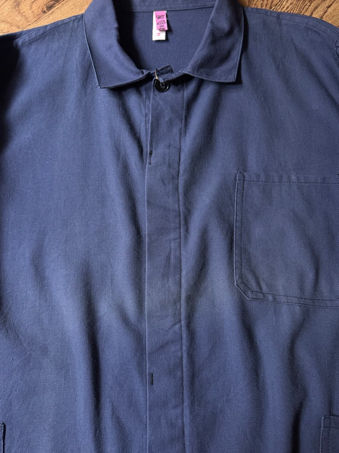 [XL]빈티지 리버티블루 프렌치 워크자켓 상품이미지3