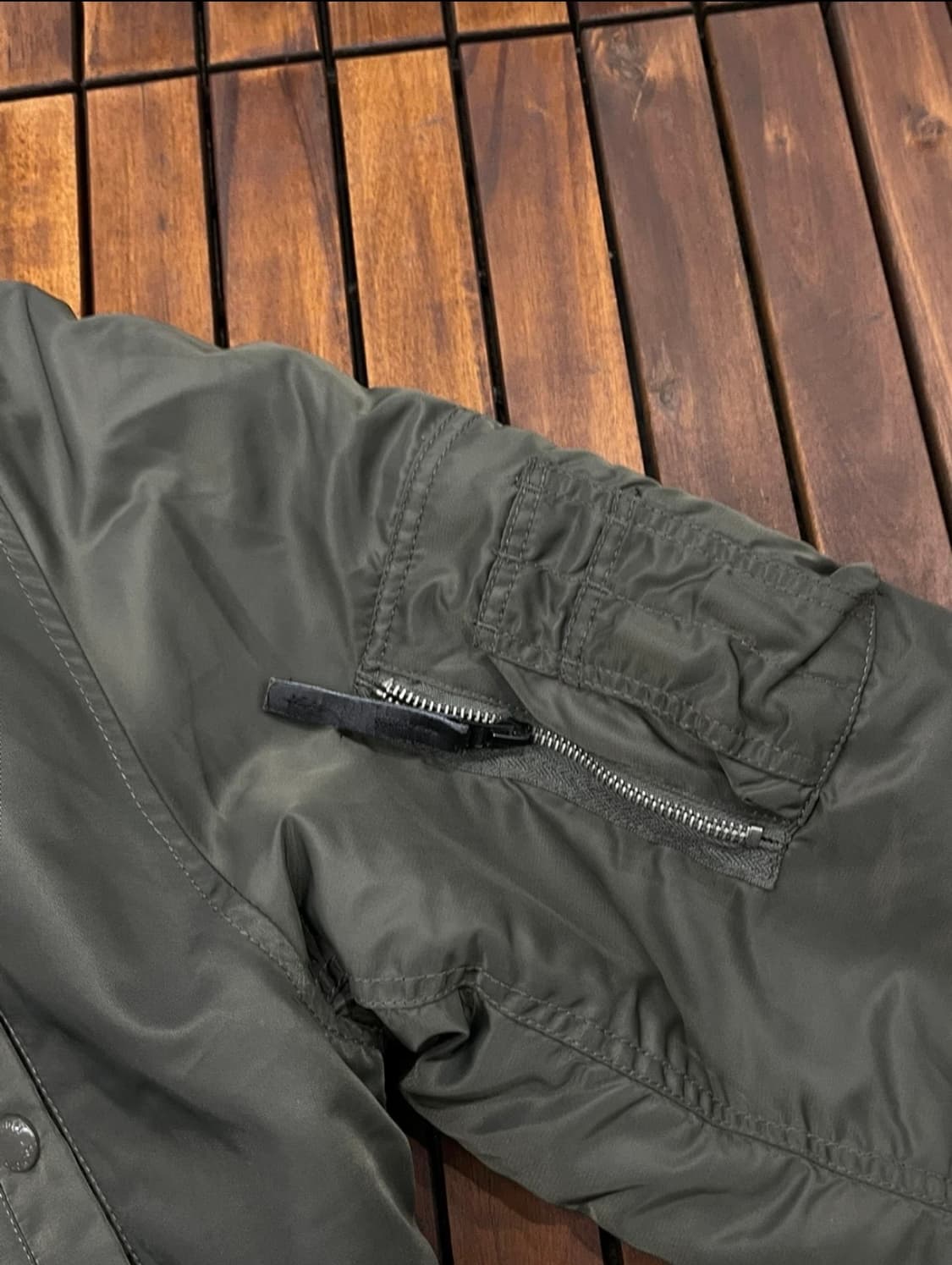 [L] schott n3b 카키컬러 상품이미지4