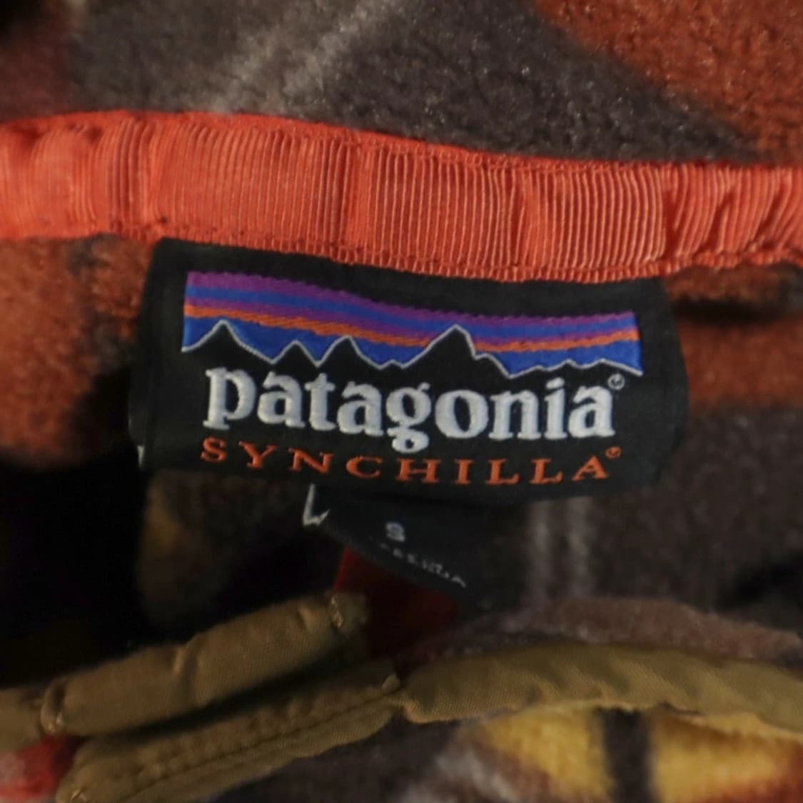 90s 파타고니아 신칠라 스냅-티 플리스 풀오버 상품이미지4