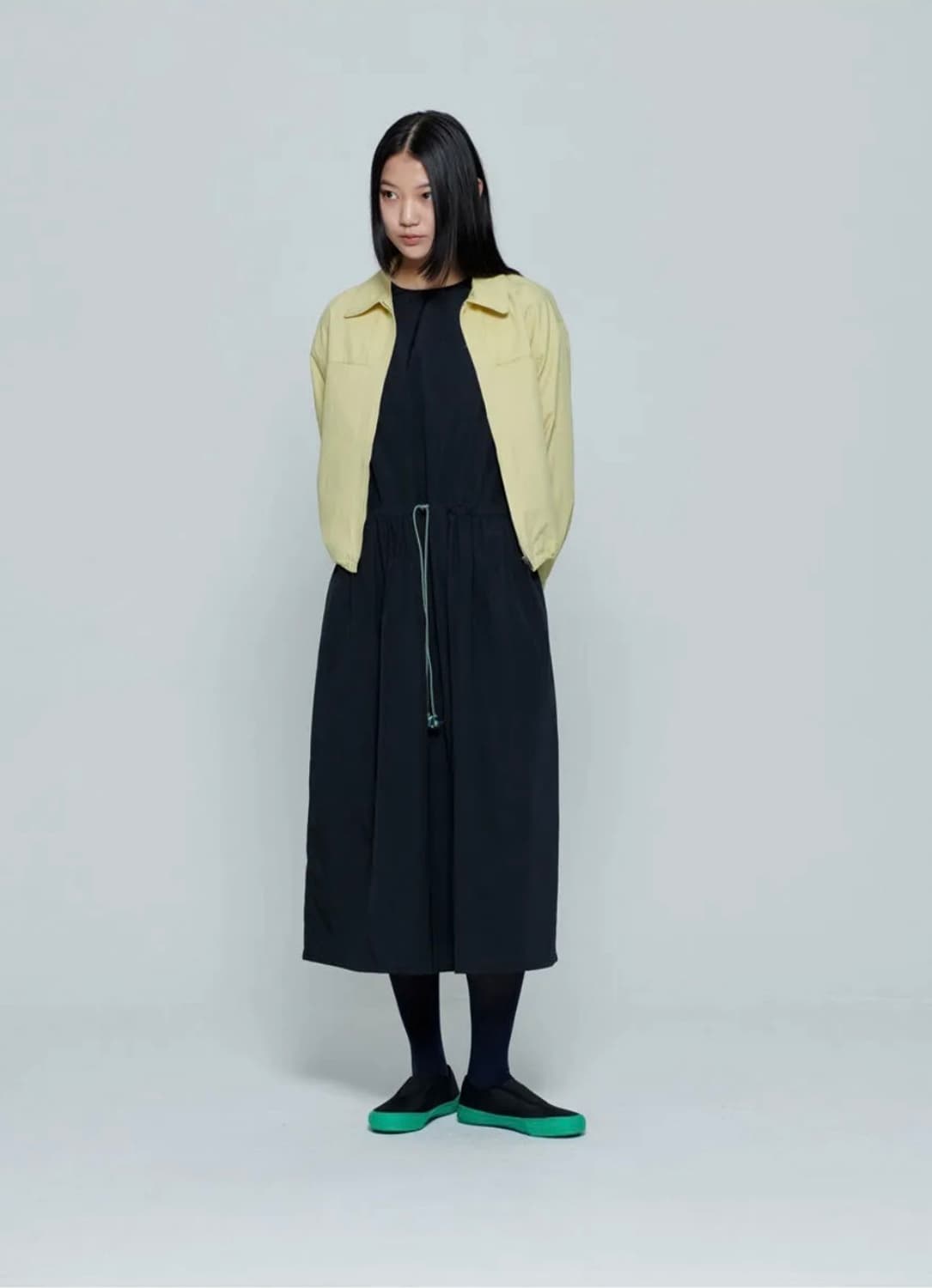 엔조블루스 셔츠자켓(크림 옐로우) 상품이미지2