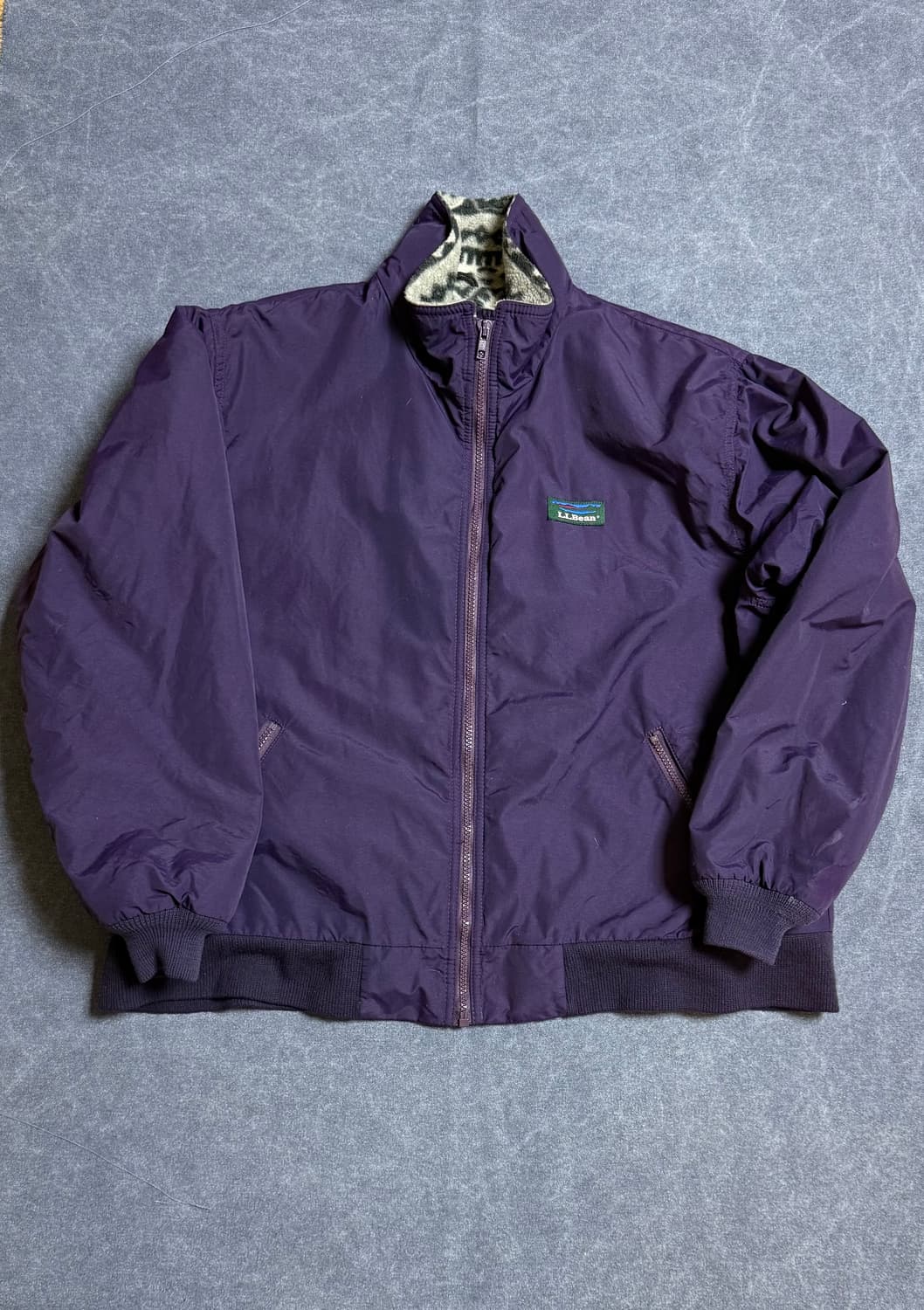 엘엘빈 아즈텍 웜업 플리스 집업 자켓 80s 상품이미지1