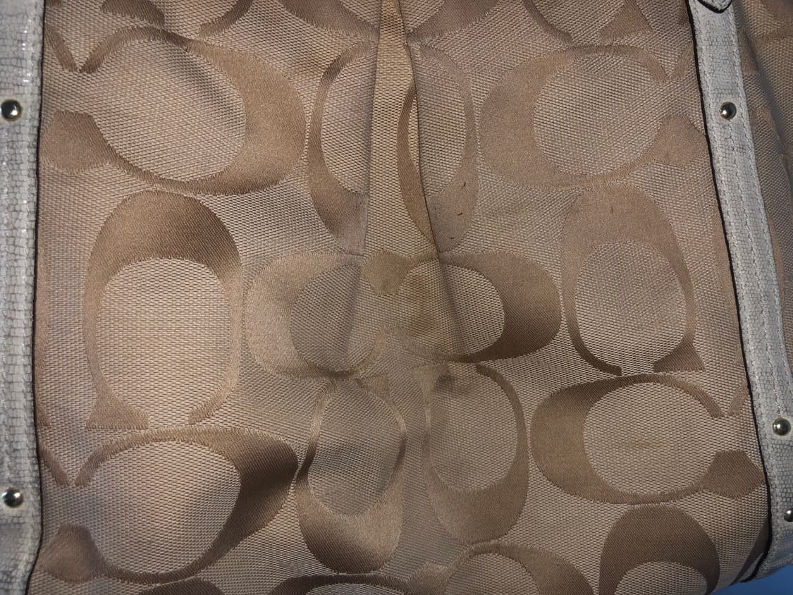 Coach signature Zacquard Shoulder Tote 상품이미지7