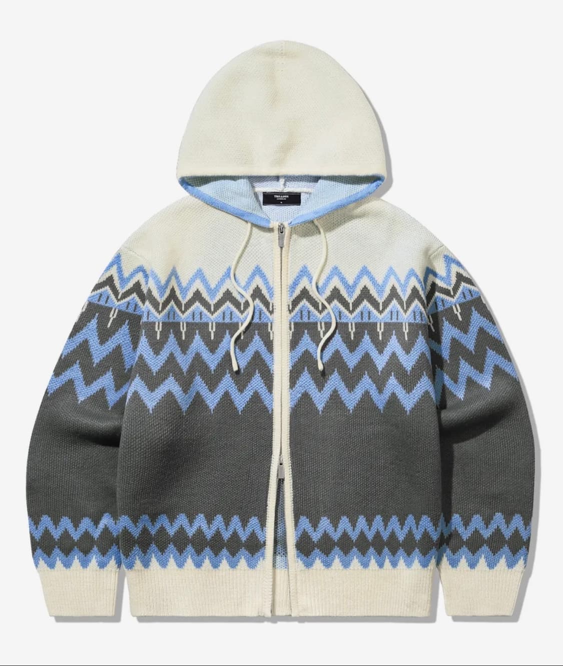 노르딕 니트 집업  상품이미지3