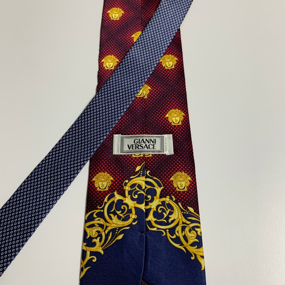 베르사체(VERSACE) 로고플레이 명품넥타이 이태리 100실크 A+ 상품이미지4