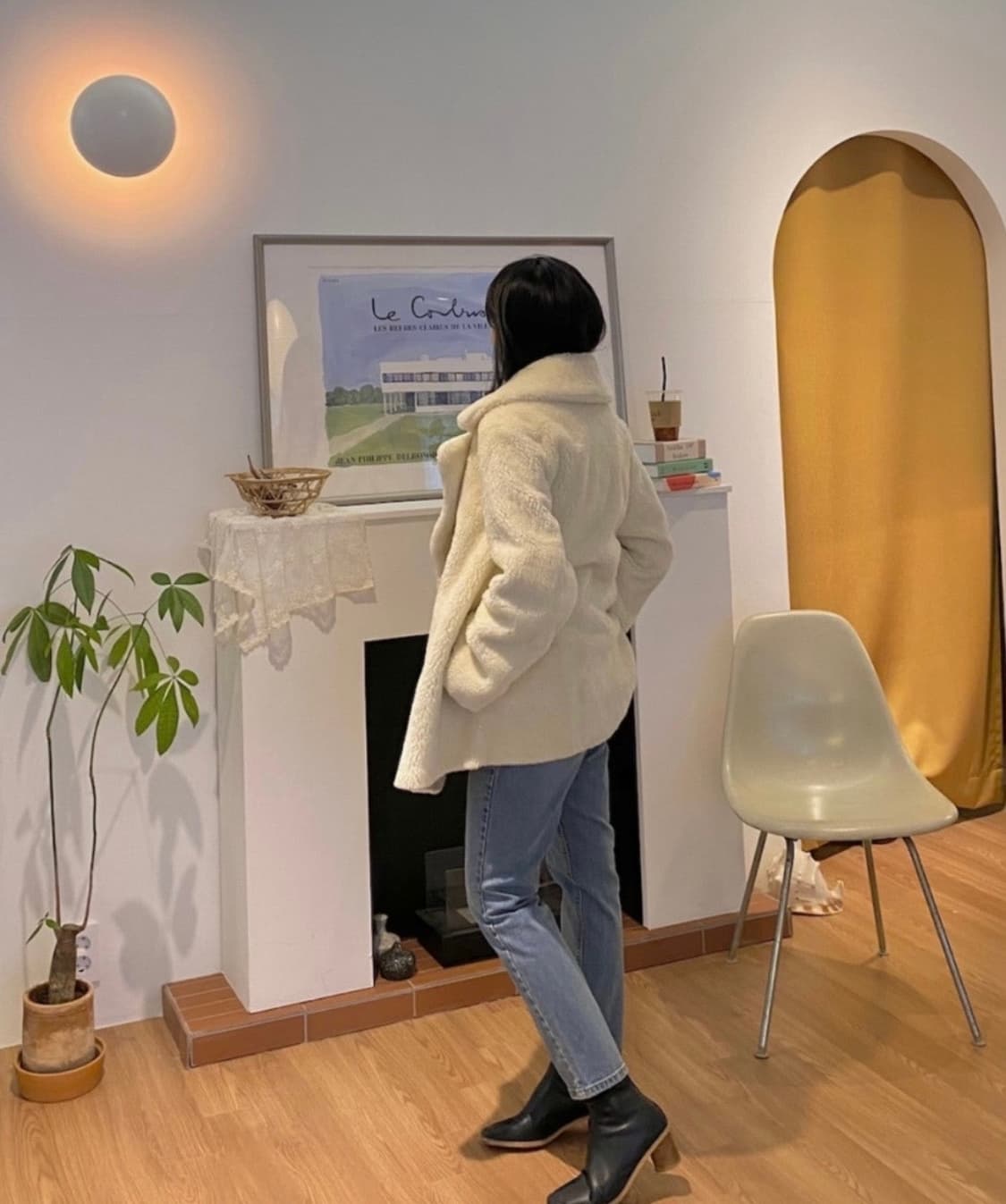 리버시블 무스탕, 스노우 무스탕 상품이미지6