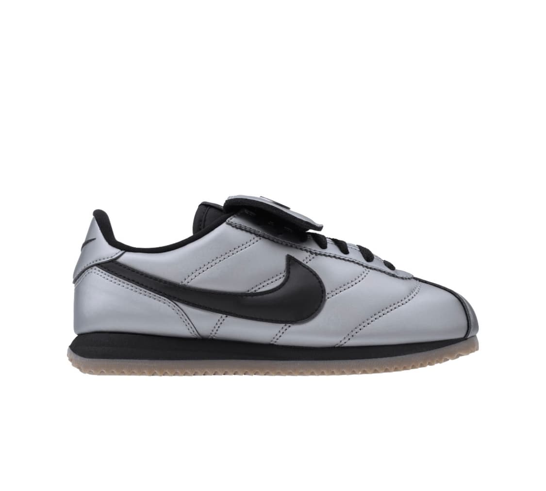 나이키 코르테즈 레더 SE 메탈릭 쿨 그레이 블랙 상품이미지2