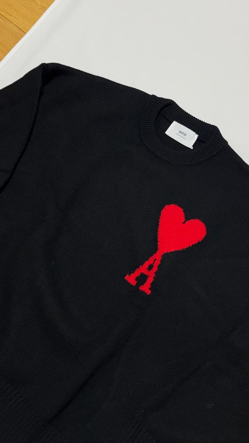 아미 빅하트 인타르시아 니트 상품이미지2