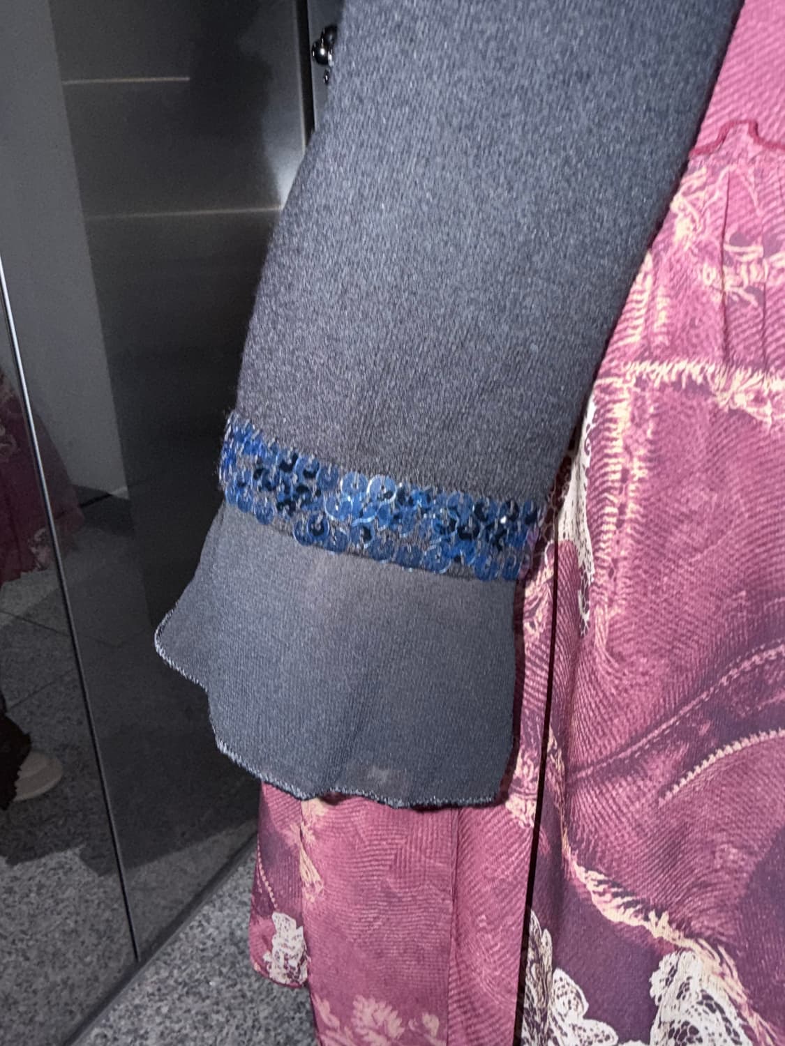 spangle trim cardigan 상품이미지6