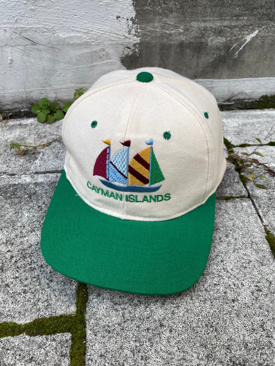 (빈티지) Cayman Islands 투톤 트윌캡 상품이미지1