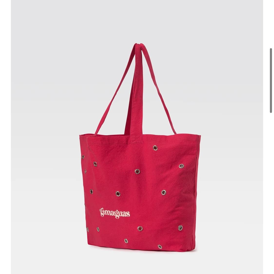 기마구아스 Big eyelets tote bag 에코백 토트백 상품이미지2