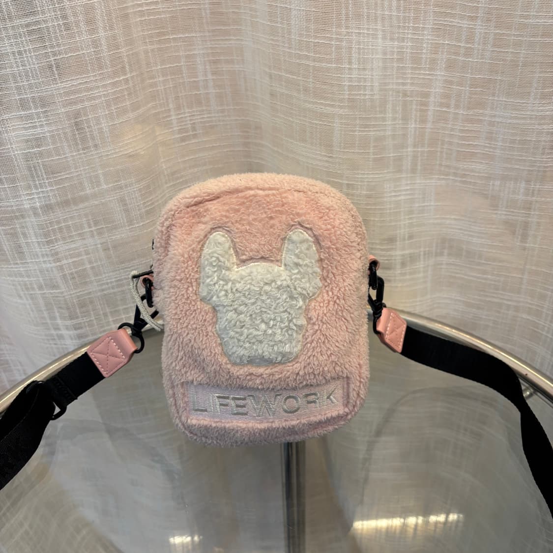 정품 라이프워크 뽀글이 크로스백     상품이미지2