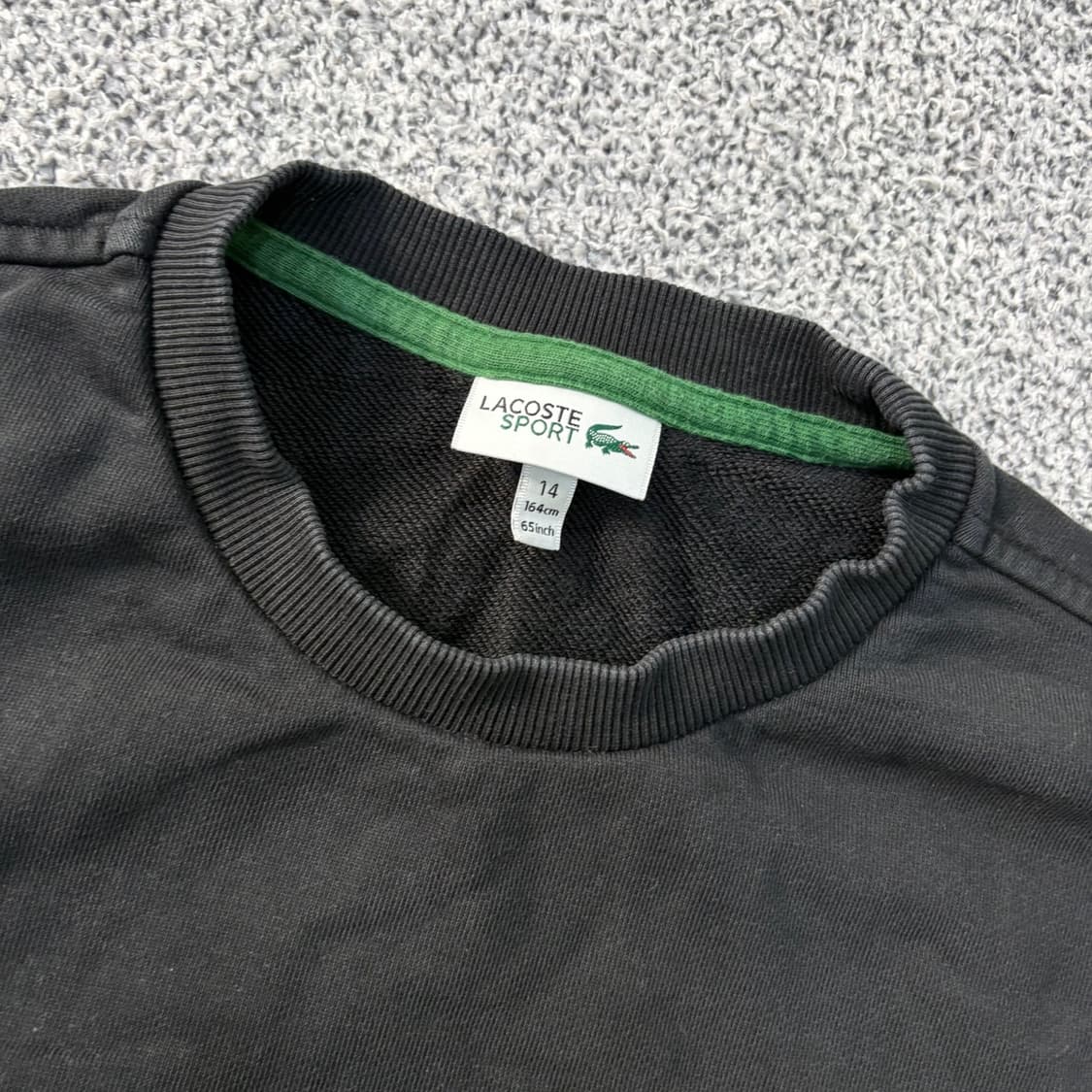 14 라코스테 여성 크록 로고 맨투맨 0421J 상품이미지2