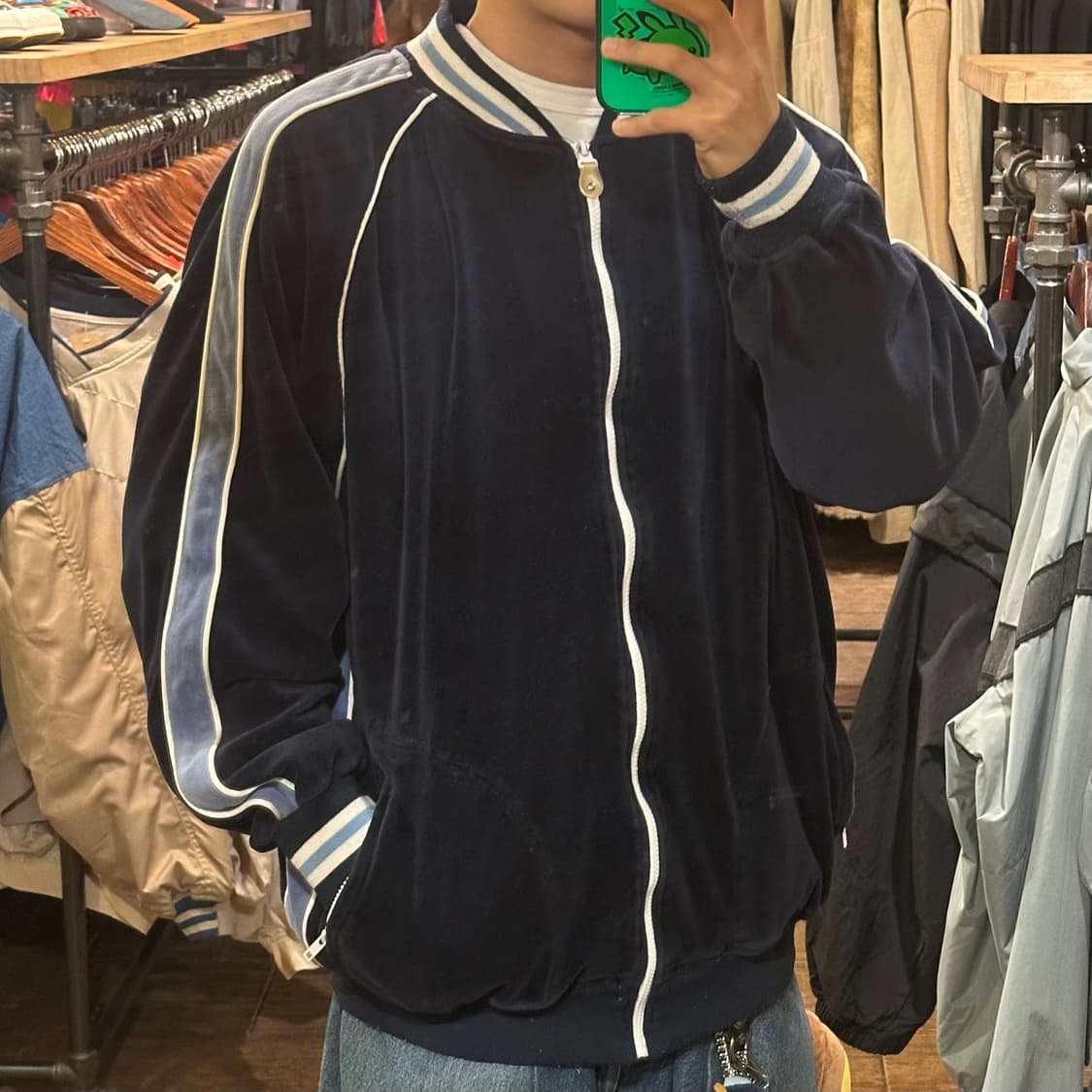 [IM] 코맨 후리스 네이비 상품이미지4