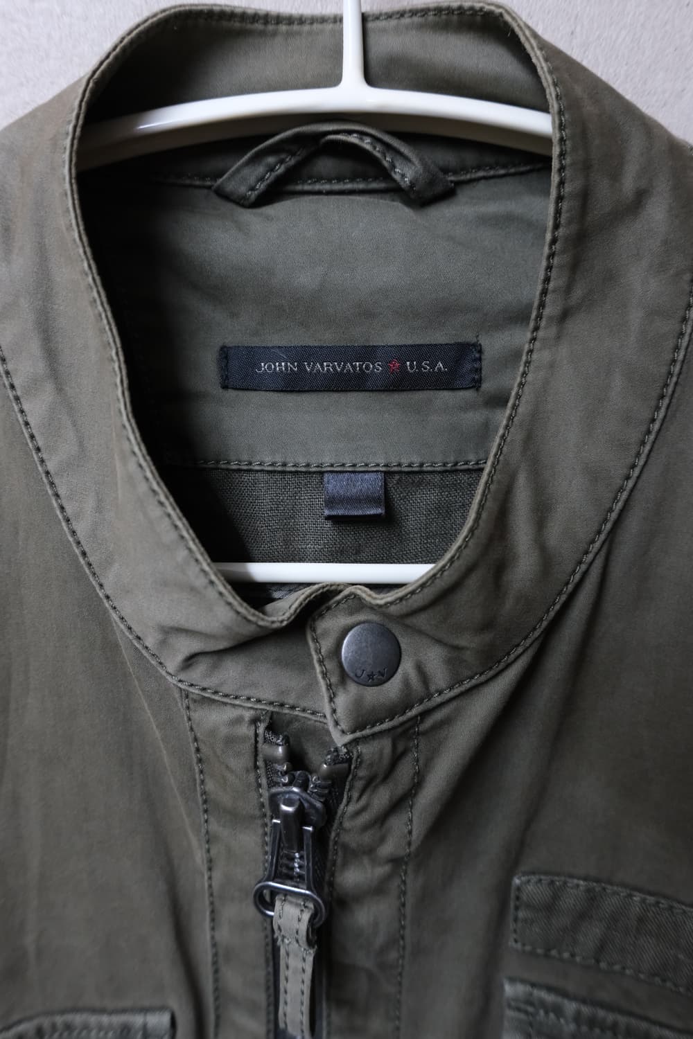 John varvatos 밀리터리 집업 셔츠 상품이미지4