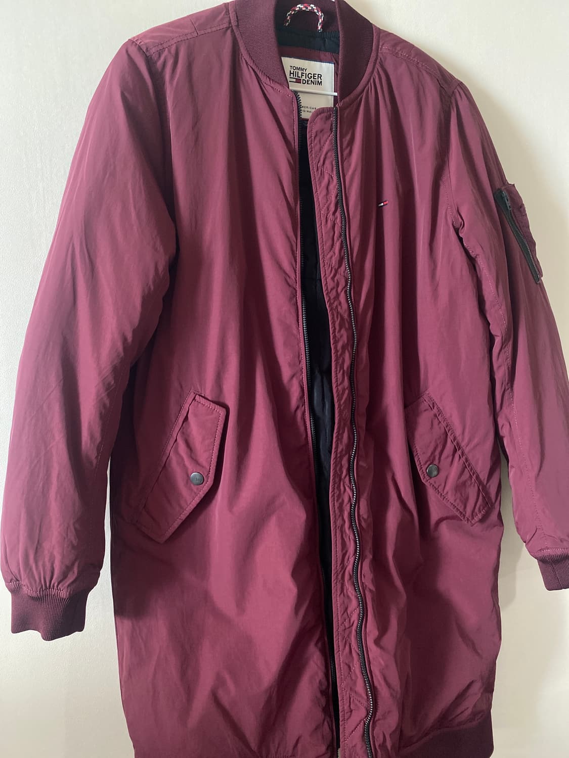 타미힐피거 덕다운 봄버 롱자켓 상품이미지6