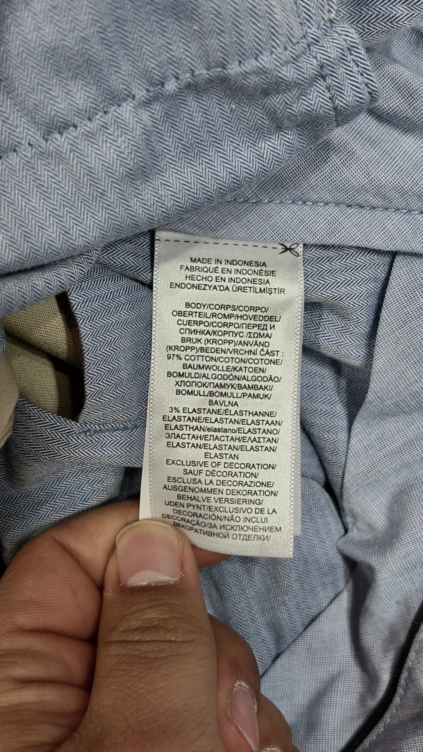 폴로 랄프로렌 슬림 치노 팬츠 (34) 상품이미지6