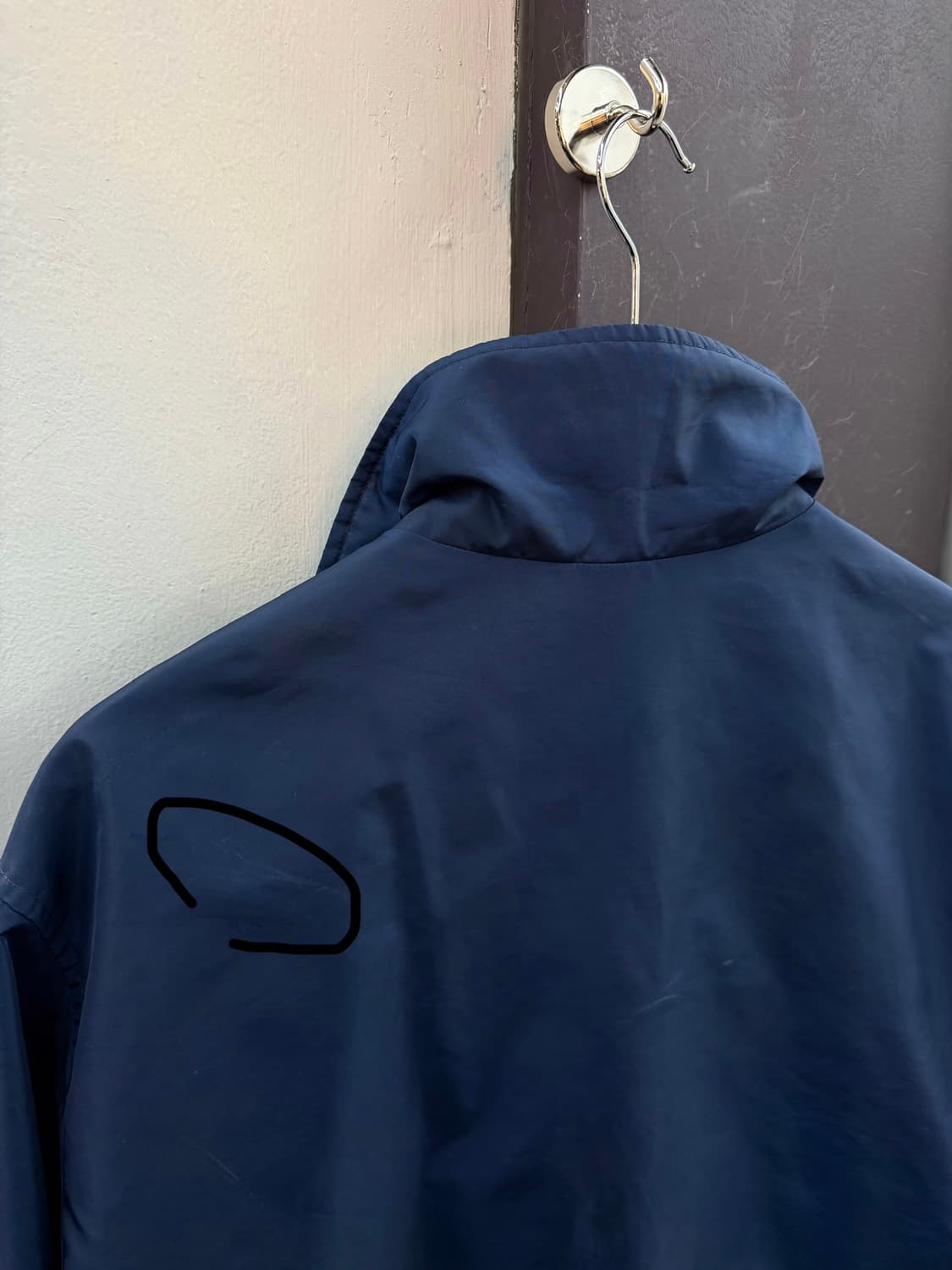 100~105/ 버버리 런던 히든로고 나일론 집업 자켓 상품이미지8