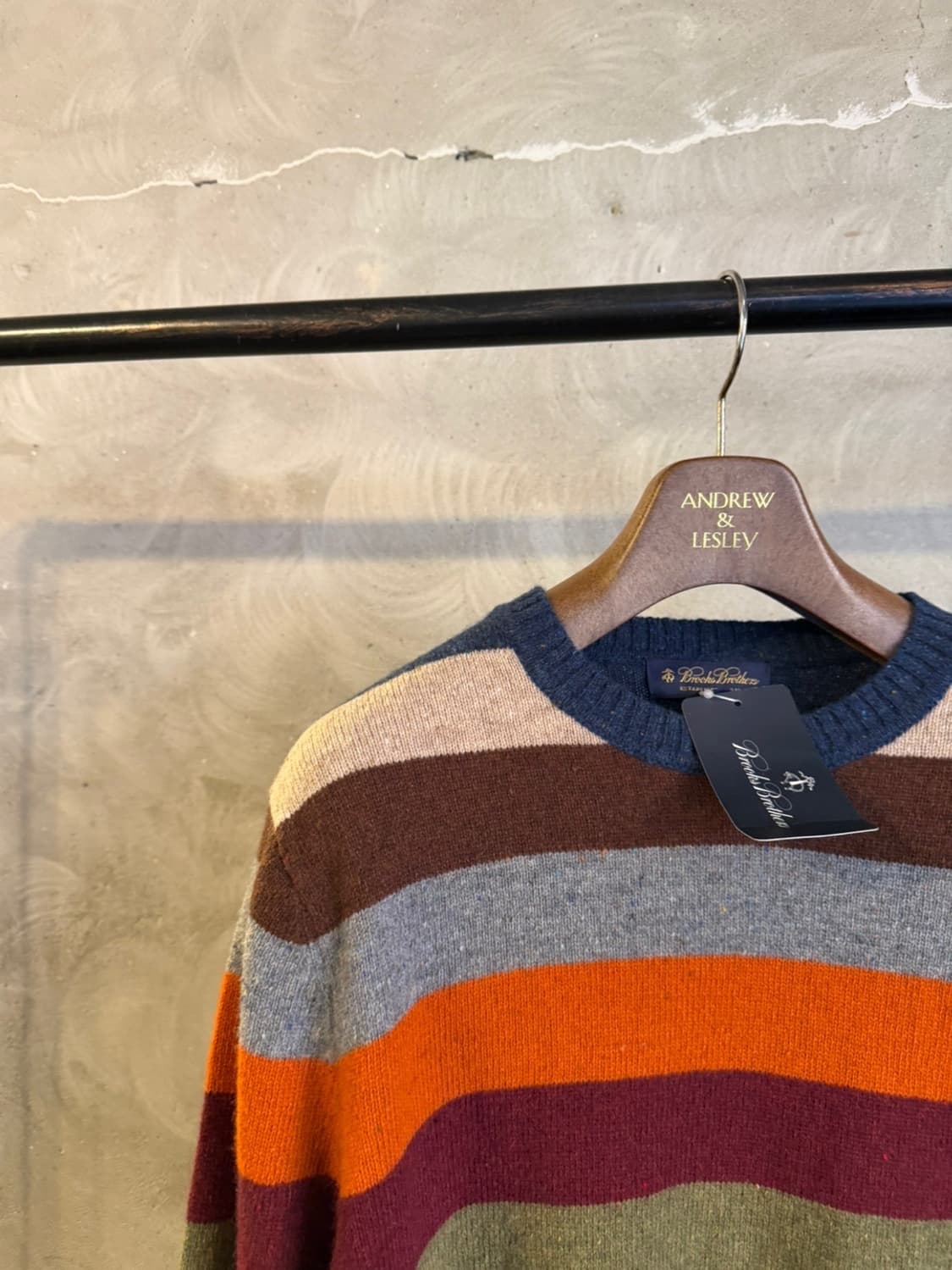 브룩스 브라더스 셔틀랜드울 니트 100 상품이미지2