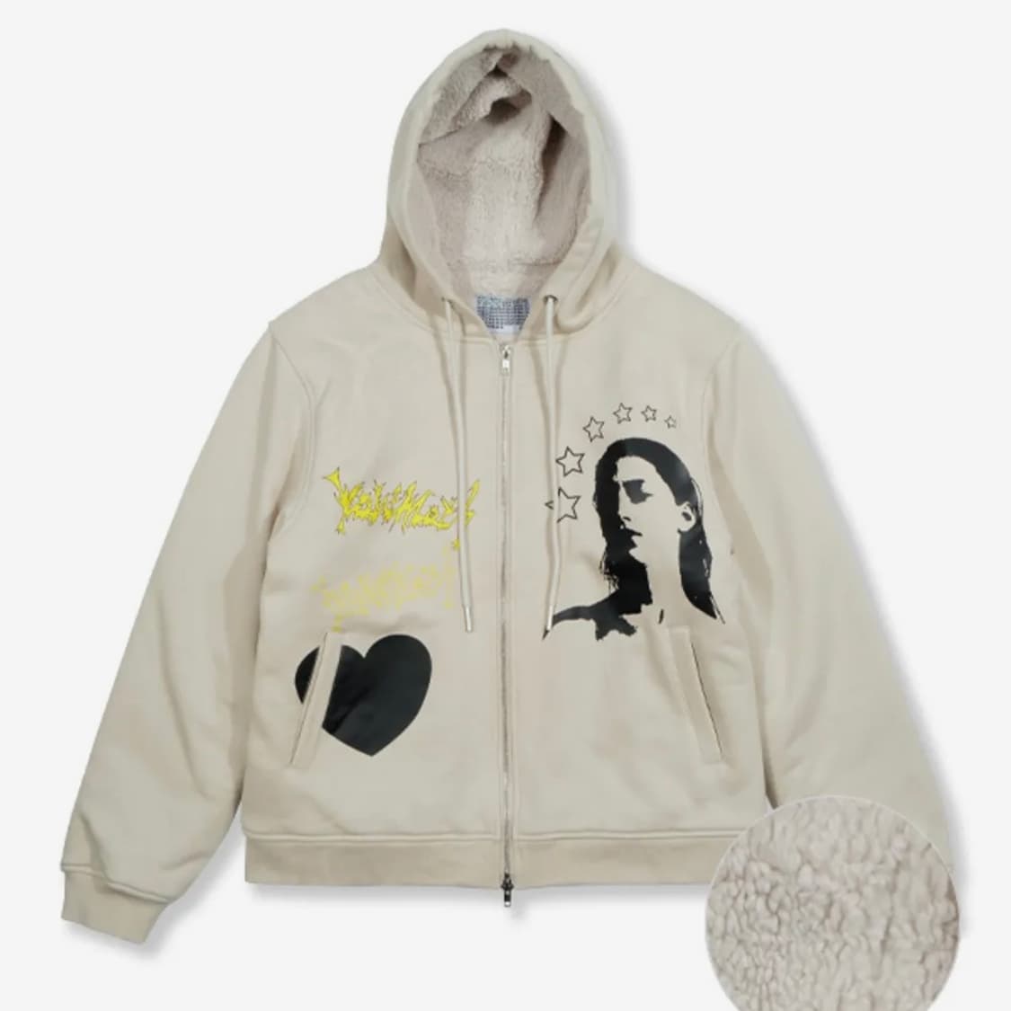 유쓰배쓰 투웨이 플리스 후드집업 상품이미지1