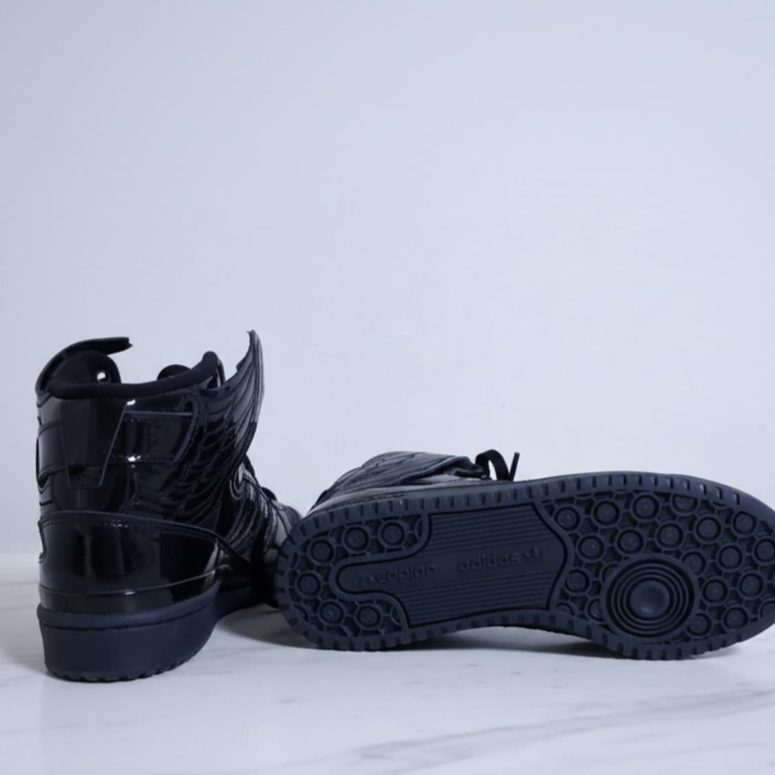 미사용 아디다스 제레미 스캇 포럼 하이 윙스 4.0 오팔 블랙 235 상품이미지4