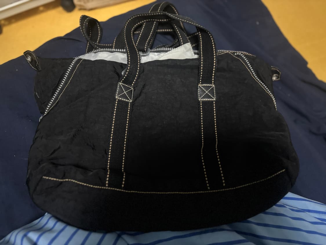 키플링 블랙 여행용 보스턴 가방 크로스백 상품이미지2