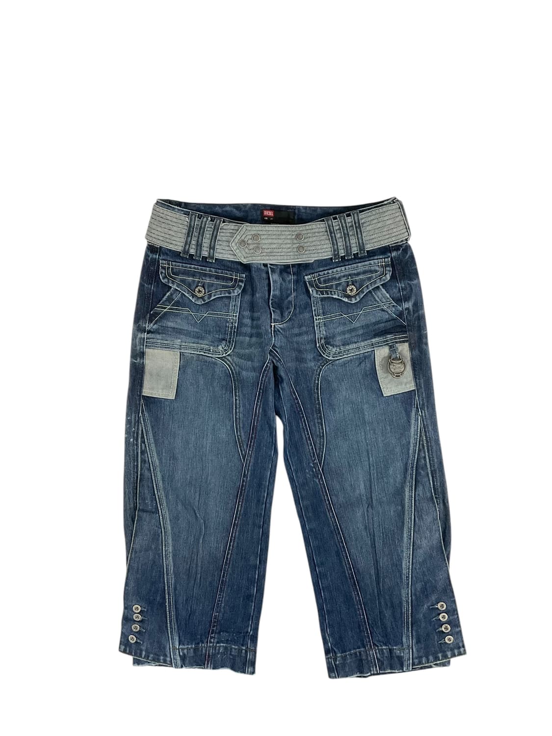 Diesel 디젤 7부 데님  상품이미지1