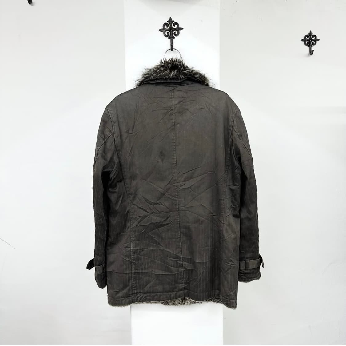 Louis Chavlon fur trimming jacket  상품이미지4