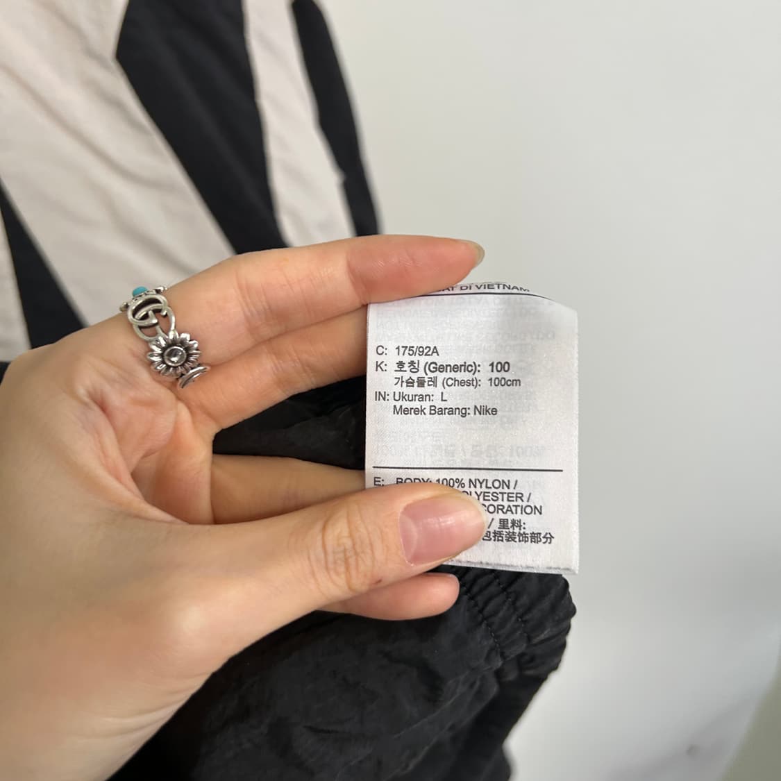 나이키 빅로고 스타티5 바람막이자켓 100 상품이미지4