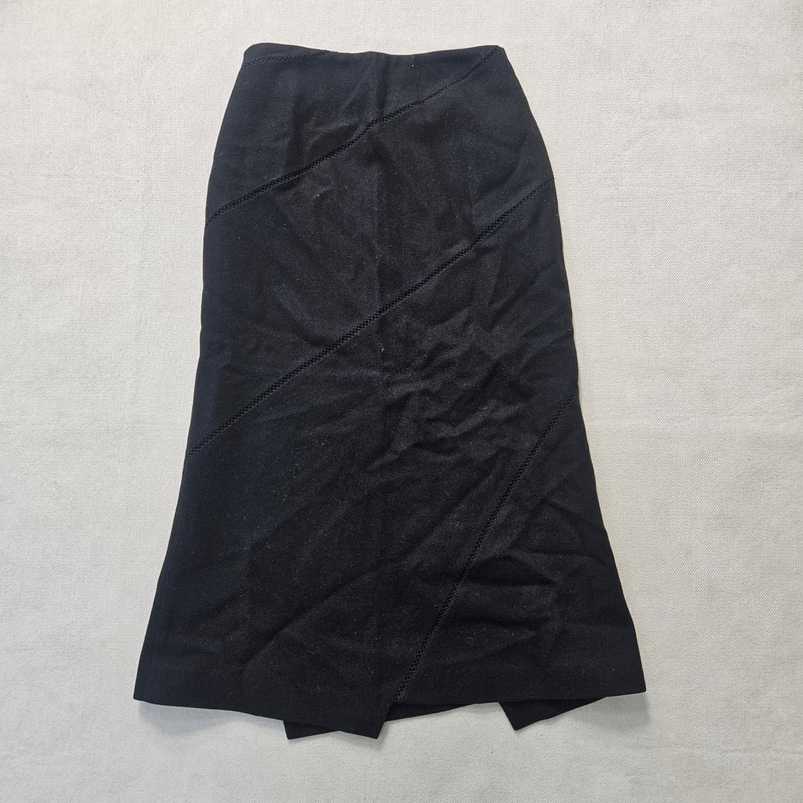67-94 오즈세컨 블랙 롱 스커트 0309Y 상품이미지2