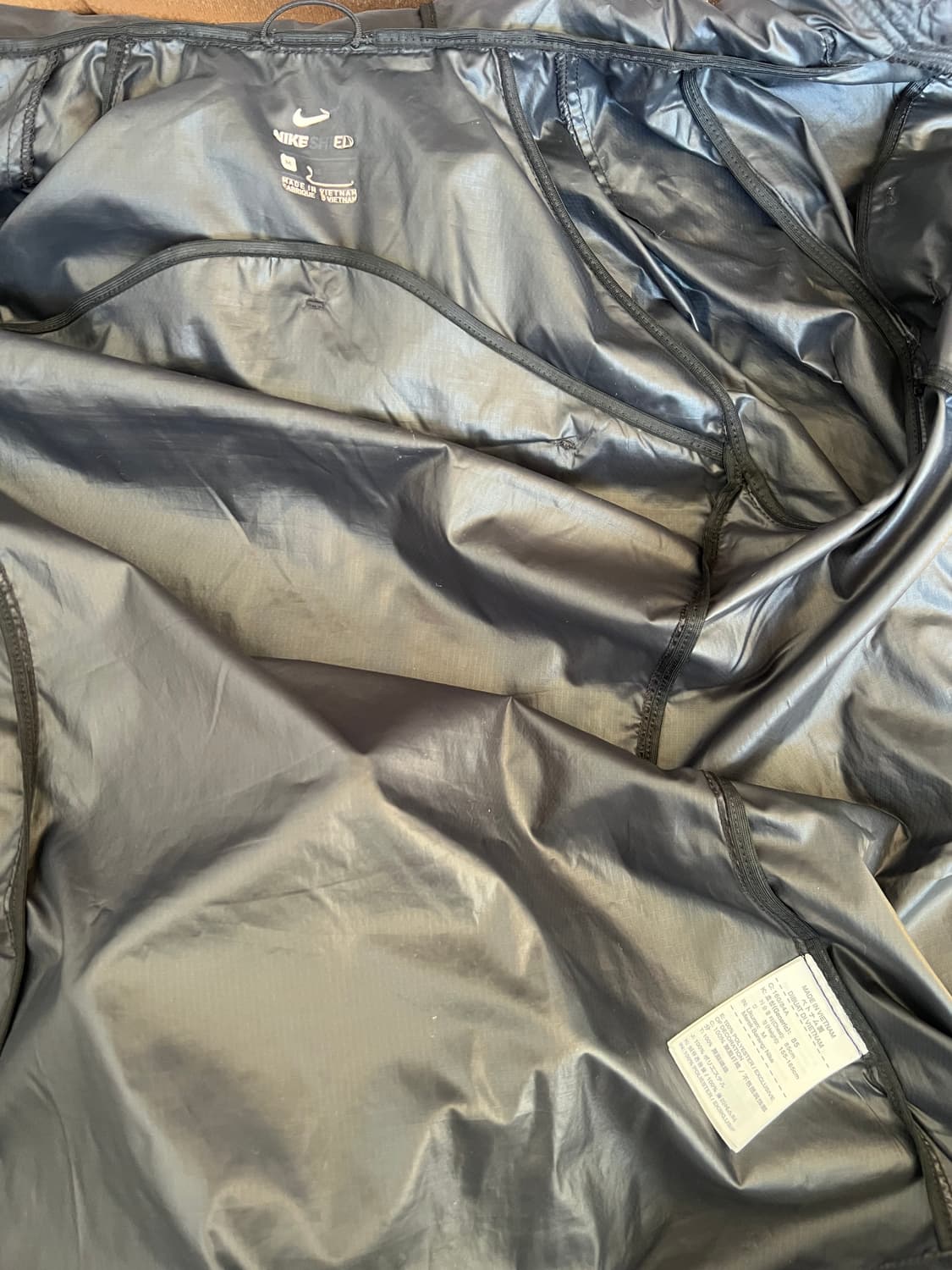 나이키 여성 블랙 윈드브레이커 바람막이후드점퍼 상품이미지6