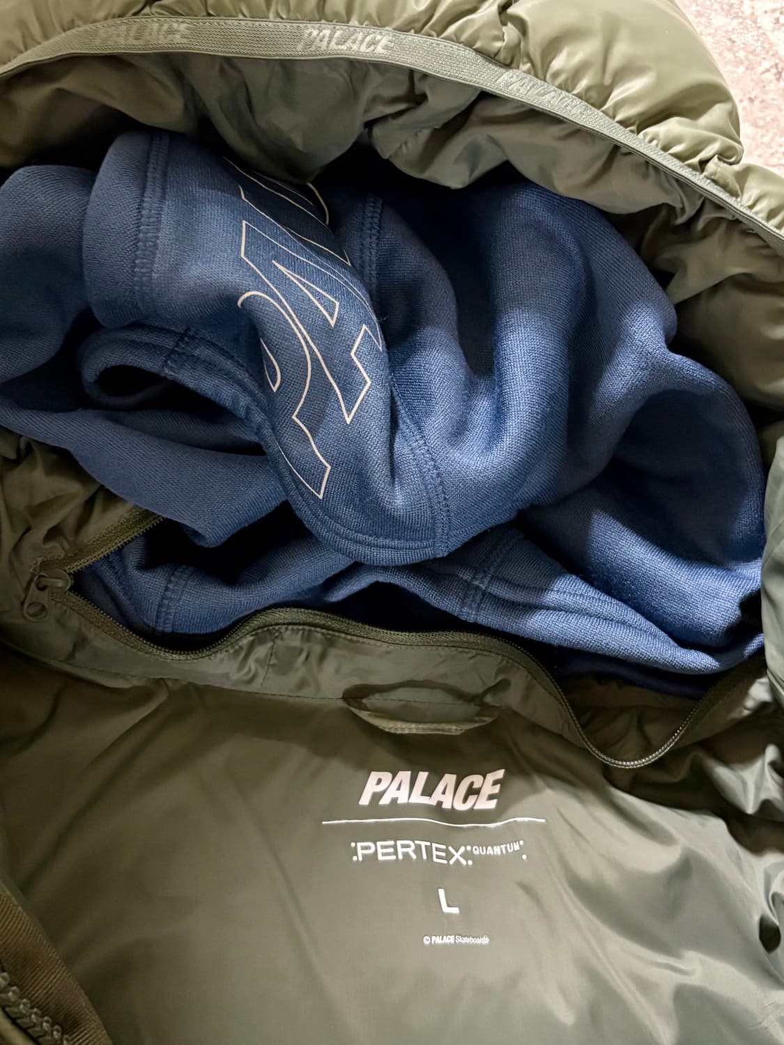 팔라스 퍼텍스 오파크 바라클라바 푸파 그린 패딩 L 상품이미지7