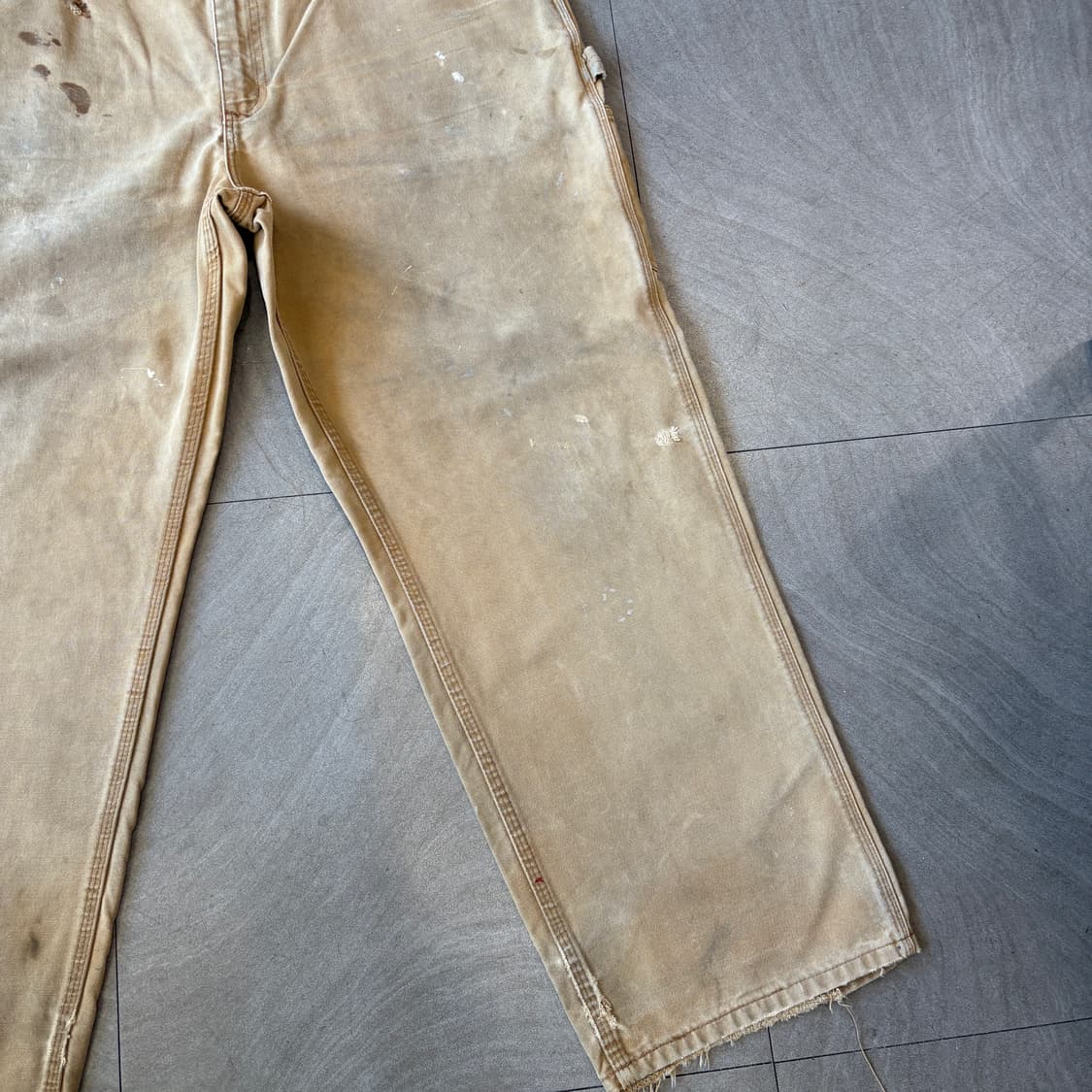 칼하트 정품 오리지널 브라운 카펜터 팬츠 상품이미지8