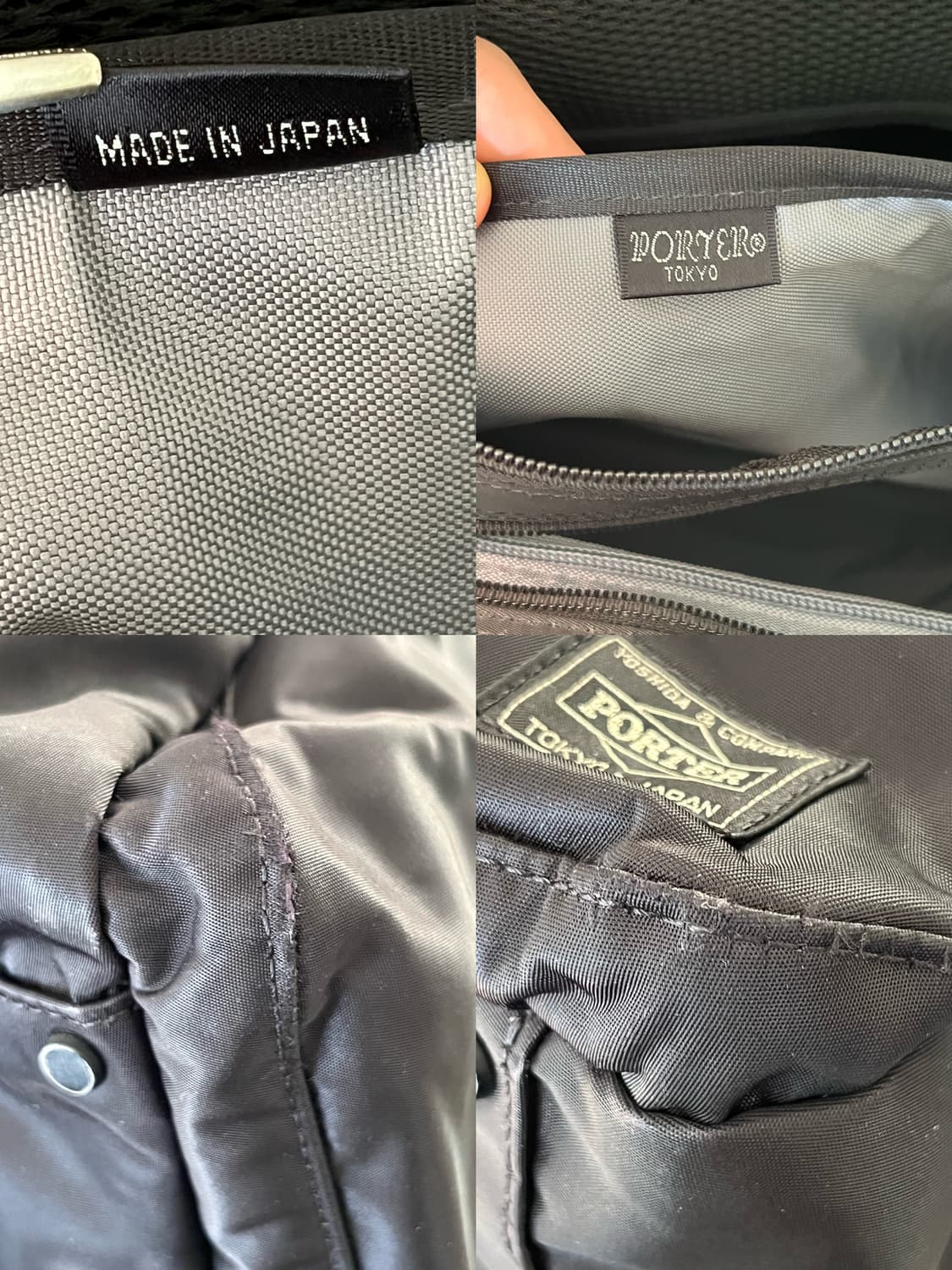 요시다 포터 TIME 타임 토트백 블랙 655-17873 상품이미지9