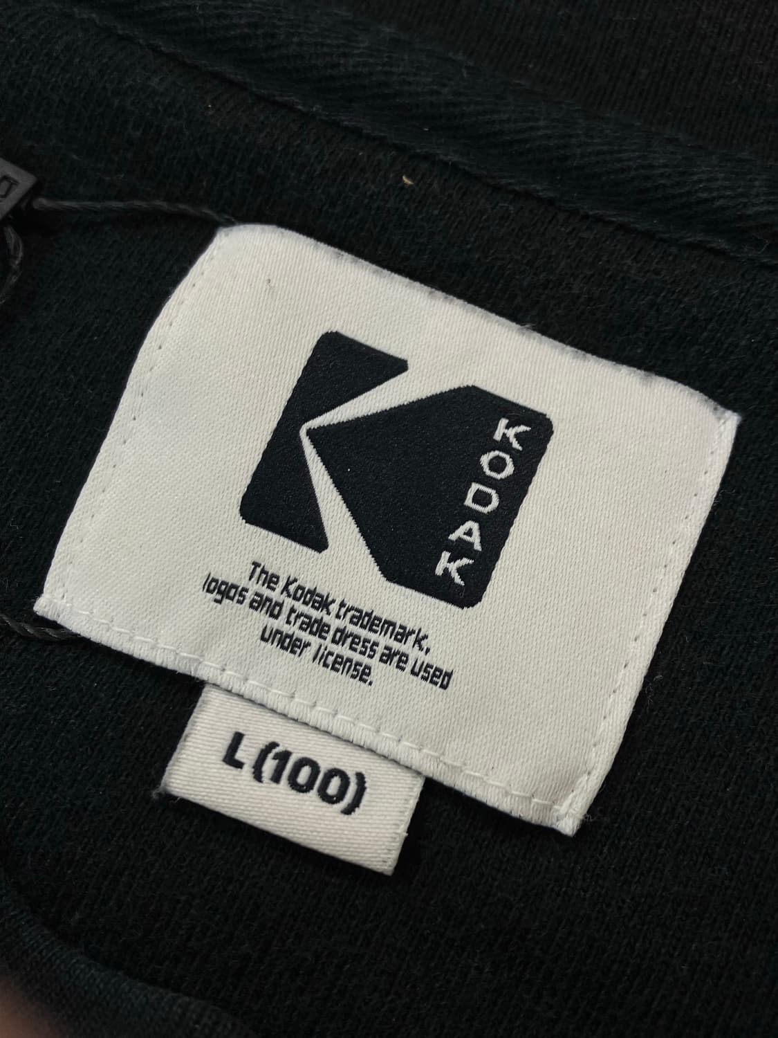 코닥 맨투맨 블랙 L #csz2402 상품이미지6