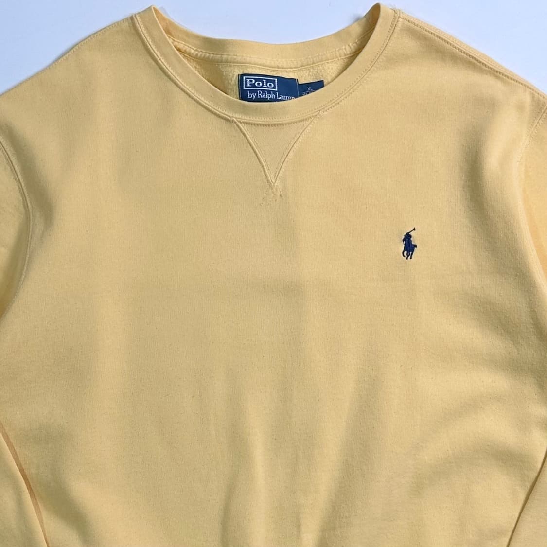 폴로 랄프로렌 옐로우 맨투맨 상품이미지2