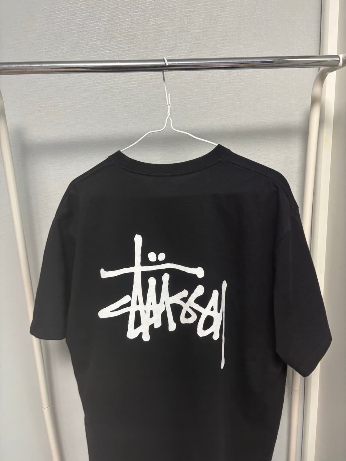 스투시 베이직 반팔 블랙 L 상품이미지1