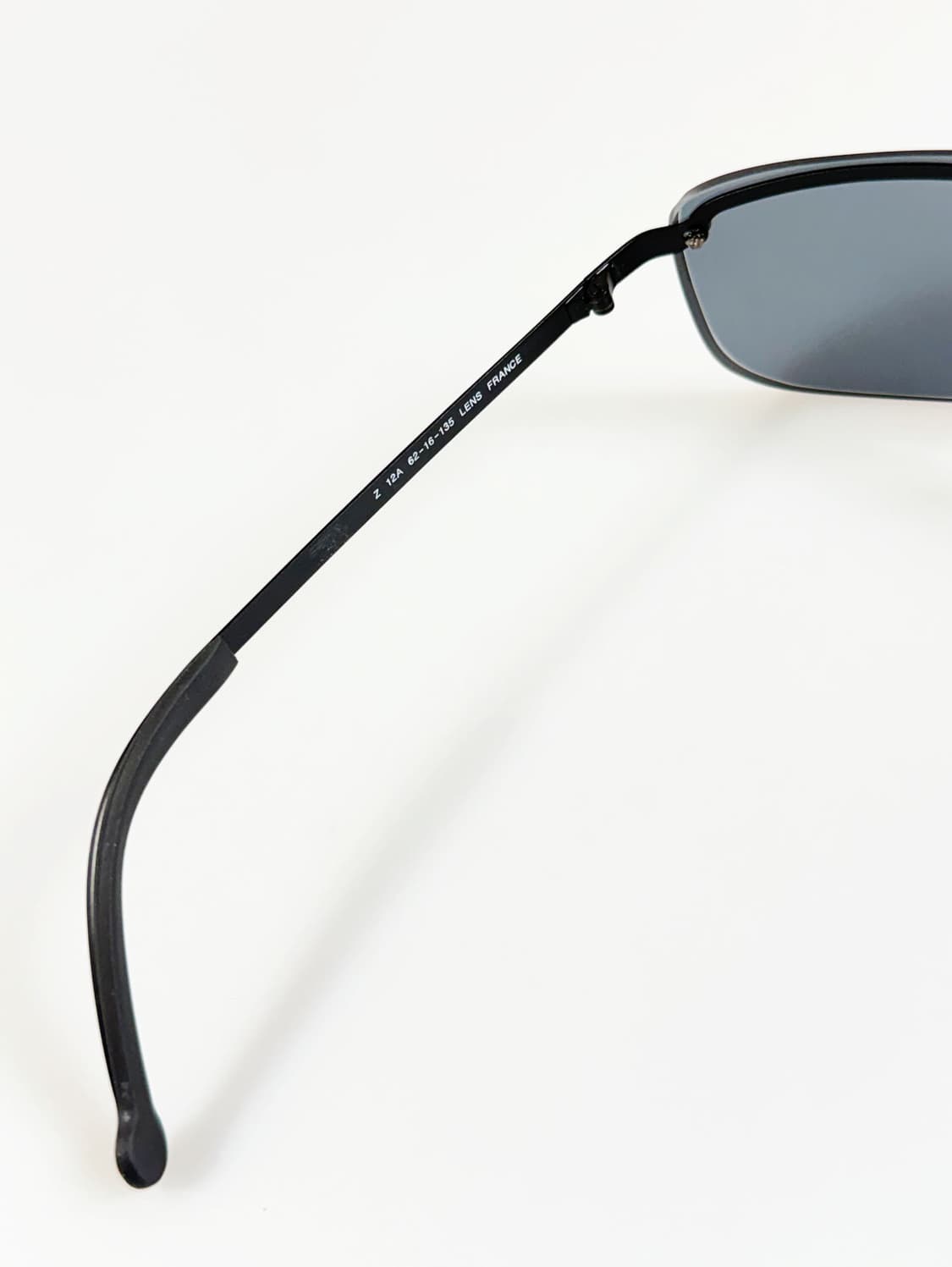 90s ZIBET 블랙 무테 스퀘어 프레임 빈티지 선글라스 상품이미지8