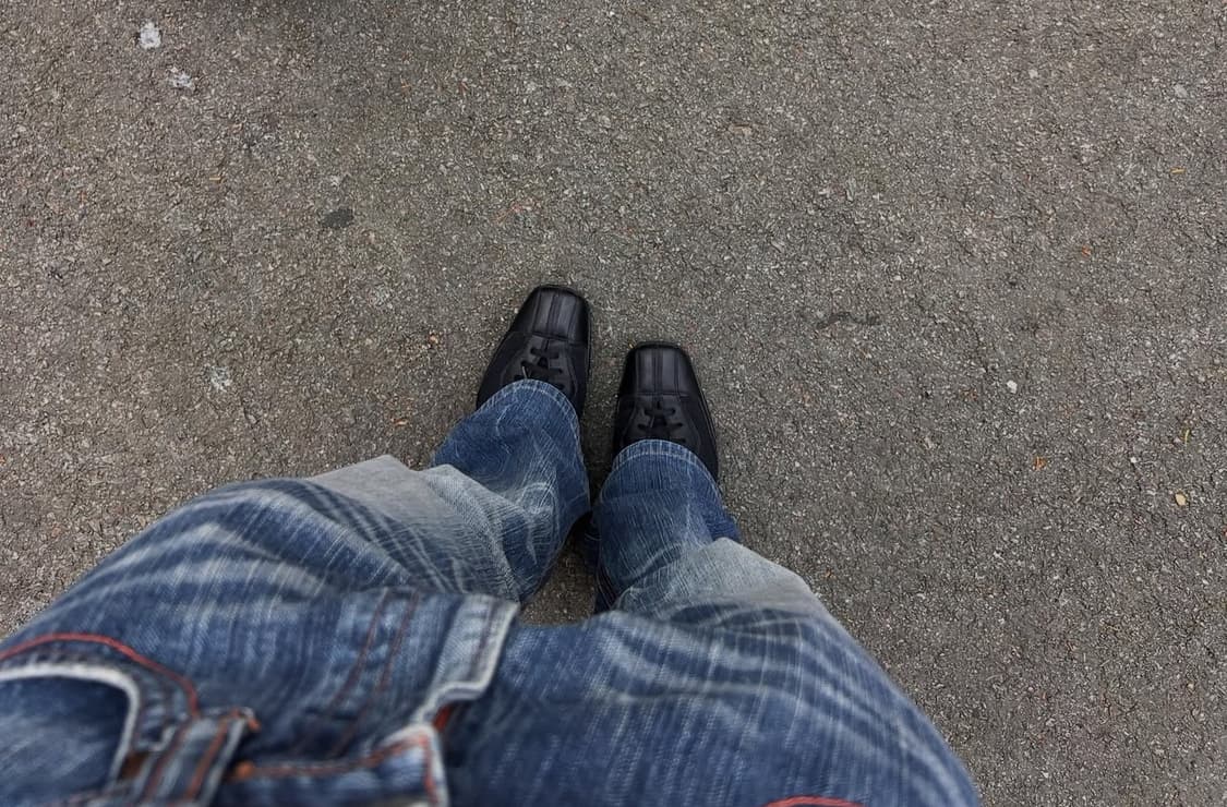 빈티지 프라다 스포츠 스퀘어토 스니커즈 36반 상품이미지5